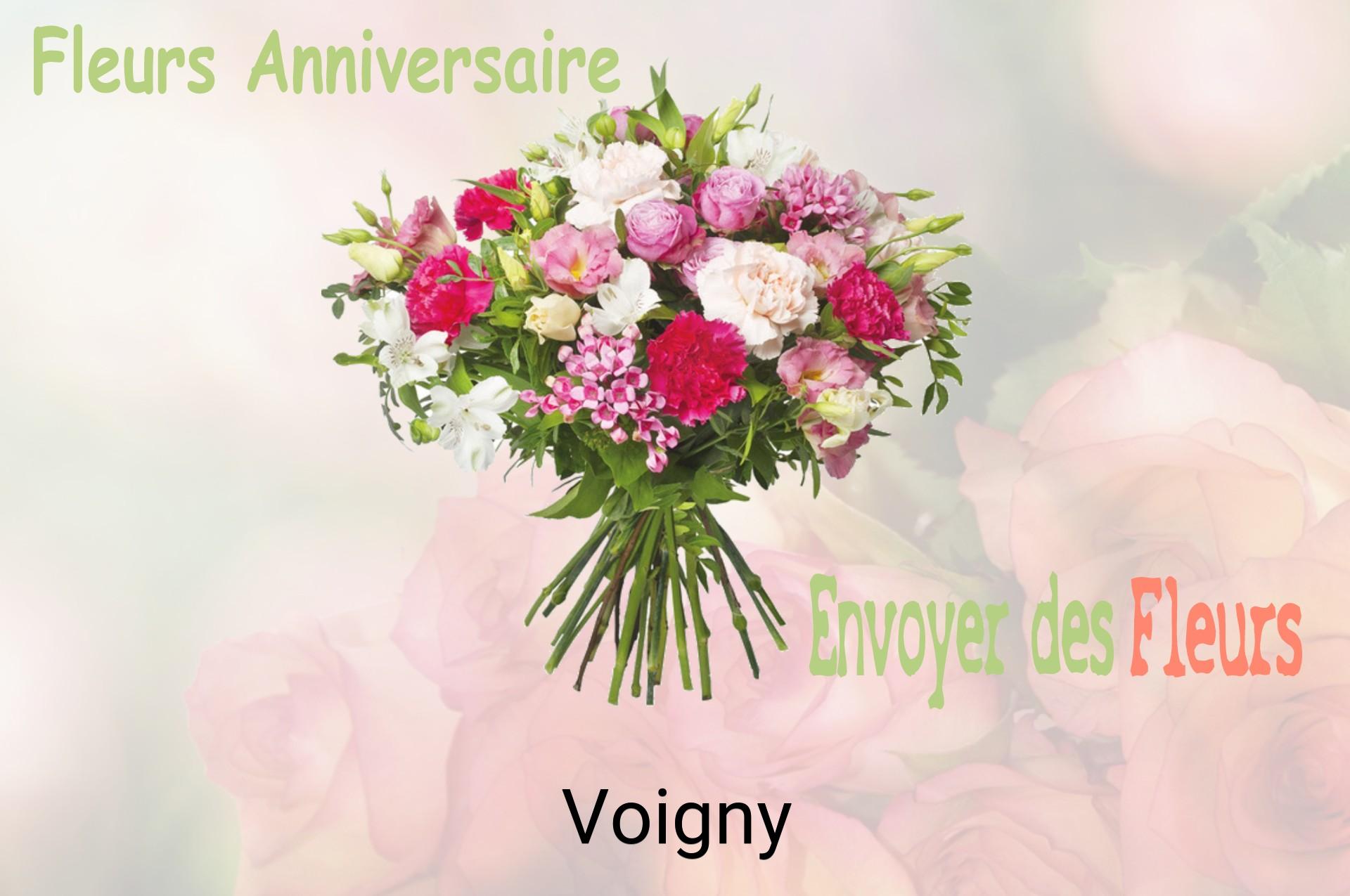 Bouquet de fleurs d’anniversaire livré à Voigny